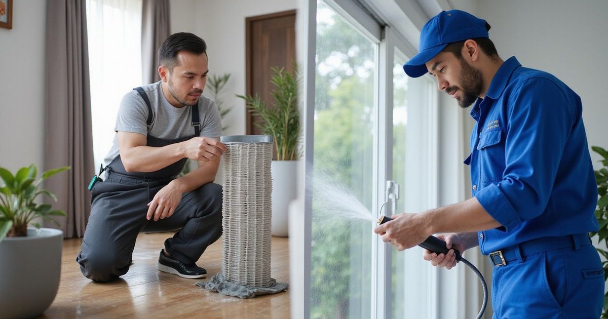 DIY vs professional AC cleaning comparison