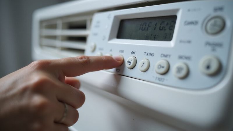 AC remote control turning off unit